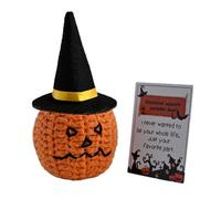 Jouets au crochet, tricot, poupées en crochet d'Halloween - Décoration portable au crochet - Pour bureau, salon - Embellissez n'importe quelle pièce avec notre ornement au crochet