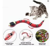 Jouets automatiques pour chats, interactifs à détection intelligente, serpent