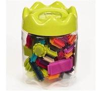 JOUETS B - BX1175Z - JEU DE CONSTRUCTION - BRISTLE BLOCK IN JAR