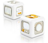 Jouets Bebe 1 an Cube d'Activité 6 en 1 pour Garçons Filles, Sensoriels Montessori Jouets Enfant, Jouets de Voyage pour de 1 à 3