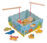 Jouets Bigjigs Jouets magnétiques Attrape-poissons Mer