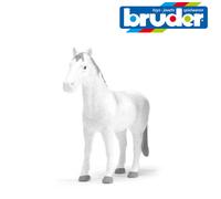 Jouets Bruder 02306 - Cheval Modèle - Échelle 1:16 (14cm De Haut) - BLANC - Neuf