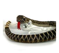 Jouets câlins. biz serpent à cliqueter 100 cm serpent avec hochet en peluche serpent peluche jouet REJAS