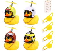 Jouets Canard Jaune Voiture Décoration 4 Pièce Canard Jouet Voiture Ornements Jouet Ornements De Voiture Canard Jaune Canard Voiture Tableau De Bord pour Décoration De Voiture Moto Vélo