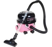 Jouets Casdon Henry & Hetty - Aspirateur Hetty - Jouet aspirateur rose avec fonction r elle et accessoires de buse - Ensemble de nettoyage pour e