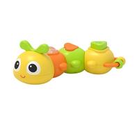 Jouets Caterpillar, conception légère, 16x8x5,5 cm, jouet pour, hochet à préhension Caterpillar, prise en main conviviale, pour des compétences apaisantes, douche de fille, anniversaire d'