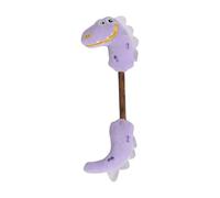 Jouets catnip, jouets pour chats avec catnip - Little Dinosaur Teaser Wand Plush - Paille à mâcher, divertissement pour chats intérieurs interactifs, puzzle résistant à la morsure avec cloches