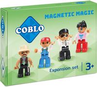 Jouets Coblo carreaux magnétiques mini-figures / poupées 4 pièces