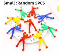 Jouets Collants Extensibles Multicolores Pour Enfants,Lézard Drôle,Jouets À Main D'animaux,Cadeaux De Fête,Gadgets,Jouet ¿,5 Pièces,10 Pièces - Type S-Spider Man 5pcs