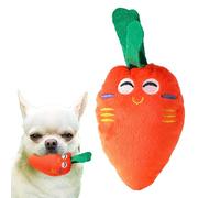 Jouets Couinants Petits Chiens, Légumes Jouets pour Chien, Jouets Interactifs à Mâcher Chiens, Cute Fruits Snacks Chiots Intérieurs, Petites Races, Taille Moyenne