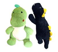 **Jouets couineurs à mâcher pour chiens** | Design mignon en forme de dinosaure pour une mastication douce | Idéal pour les chiens de petite, moyenne et grande taille