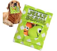 Jouets couineurs pour chien - Sac à goûter de dessin animé pour | Jouets créatifs pour animaux de compagnie | Jouets à mâcher interactifs pour réduire l'intérieur | L'ennui des petits chiens pour le