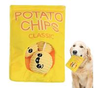 Jouets couineurs pour chien - Sac à goûter de dessin animé pour | Jouets créatifs pour animaux de compagnie | Jouets à mâcher interactifs pour réduire l'intérieur | L'ennui des petits chiens pour le