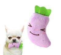 Jouets couineurs pour chiens,Légumes Jouets pour Chien - Jouets Interactifs à Mâcher Chiens, Cute Fruits Snacks Chiots Intérieurs, Petites Races, Chiens de Taille Moyenne
