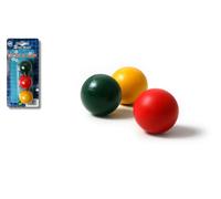 Jouets D Été Sport Bl/3 Cochonnets 25mm 15x7 Multicolore