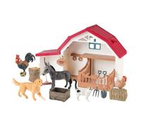 Jouets d'animaux de ferme pour , jeu de ferme - Fun Farm pour tout-petits avec animaux | Jouets de jeu en plein air, activité de développement précoce, sciences de l'éducation établi