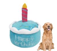 Jouets D'anniversaire Pour Chiens, Jouet De Chien De Gâteau D'anniversaire Rempli | Plüschkuchen Dog Joue Des Trucs, Un Cadeau En Peluche Cupcake À Gâteau De Chiot, Des Cadeaux D'anniversaire Créatifs