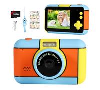 Jouets d'appareil photo numérique HD pour enfants de 3, 4, 5, 6, 7, 8, 9, 10, 11, 12 ans, jouets avec carte SD de 32 Go, cadeaux de Noël et d'anniversaire pour enfants, garçons et filles de 3 à 12 ans