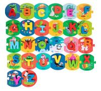 Jouets d'apprentissage de l'alphabet pour les tout-petits, Puzzle de lettres, planche à rainures, compétences en écriture, formation éducative, jeux assortis Montessori ABC