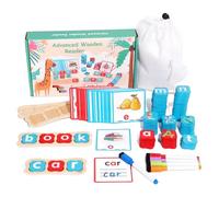 Jouets d'apprentissage de l'orthographe pour , jeu de lettres assorties, mots d'orthographe, jouets éducatifs précoces pour la reconnaissance d'objets - Jeux de cartes d'apprentissage Tempr