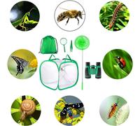 Jouets D'Aventure En Plein Air Pour Garçons Et Filles, Kit De Capture D'Insectes Pour Sorties, Cadeaux, 6 Pièces