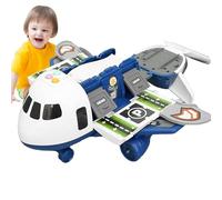 Jouets d'Aviation pour,Jouet de Piste d'Éjection à Inertie | Avion de Course Piste pour Enfant,pour Maison Voyage Fêtes Intérieur Extérieur
