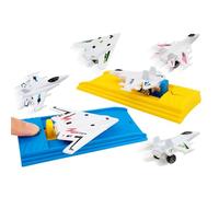 Jouets D'avion Pour , Conception Interactive Légère, 6,5 X 5,5 Cm, Avions Jouets, Modèle D'avion À Collectionner, Structure Arrondie Lisse, Pour Les Jeux De La Maternelle Et Les Activités À La