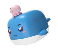 Jouets de bain - 9,5 x 10 x 6,5 cm Arroseur de jouets de bain lumineux, jouets mignons de baleines électriques | Jouets de fontaine de bain pour tout-petits pour Pâques Jeux en plein air Amis Famil