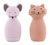 Jouets de bain aspergeur Mrs. Cat et Mrs. Mouse