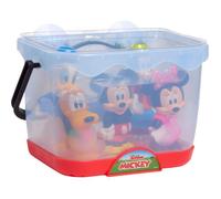 Jouets de bain - DISNEY Mickey Mouse - 5 figurines - Panier de rangement - 12 cm