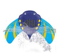 Jouets de Bain en Forme de créature Marine : Poisson Flottant et Couverture de Foudre avec Mouvement hydrodynamique | Jeux d'eau d'été pour , Animaux Marins pour Baignoire, Plaisir dans la ca