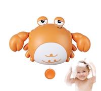 Jouets de Bain, Jouet Crabe de Bain pour , Figurine Animaux Mécanique Flottante, Compagnon Éducatif pour Piscine Maison Plage et Crèche