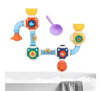 Jouets de Bain Muraux - Tuyau d'Eau Jouets Salle de Bains ,pour 3 Ans et Plus Piscine Crèche Garderie Salle de Bain Parents Nouveaux Extérieur