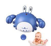 Jouets De Bain pour Bébé - Jouet Crabe de Bain pour ,Figurine Animaux Mécanique Flottante, Compagnon Éducatif pour Piscine Maison Plage et Crèche