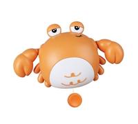 Jouets de Bain pour Bébé - Jouet De Bain en Forme De Crabe pour ,Figurine Animaux Mécanique Flottante, Compagnon Éducatif pour Piscine Maison Plage et Crèche