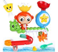 Jouets de bain pour bébés BBLIKE, ensemble puzzle de course de 14 pièces, pour enfants à partir de 18 mois.