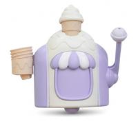 Jouets de bain pour les tout-petits, jouet de bain à la crème glacée, jouets en plastique pour les enfants, Machine à bulles crème glacée pour les tout-petits, baignoire
