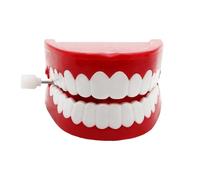 Jouets de bavardage des dents à remonter - Défenses mécaniques rétro, cadeau de blague de mouvement | Jouet de gag à excitation vibrante, fête d'anniversaire amusante pour garçons, filles