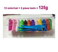 Jouets De Bricolage En Argile Douce, 36 Couleurs, En Pâte À Modeler, Polymère Qui Sèche À L'air, Plasticine, Sécuritaire, Jouet En Argile Légère Colorée, Cadeau Aux Enfants - 12 Couleurs