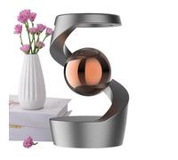 Jouets De Bureau Exécutif Art,Jouet De Bureau Cinétique Défiant La Gravité,Gravity-Defying Sphere,Desktop Suspended Gyroscope,Spinner Rotatif avec Balle en Lévitation,Jouet Fidget Amusant