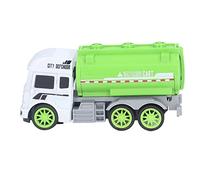 Jouets de camion à ordures coulissant en plastique, modèle de véhicule d'assainissement à inertie, jouet réaliste d'éducation environnementale pour garçons, jeux de rôle pour (Camion d'assainissement