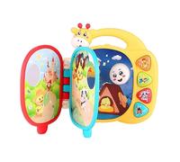 Jouets de chansons pour enfants, livres musicaux pour bébés - Jouets musicaux amusants d'apprentissage, livre de rimes musicales, jouets éducatifs créatifs, jouets musicaux pour enfants petits