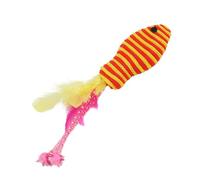 Jouets de chat interactifs, jouets de poisson pour chats,Fish Forme Interactive Corde Toys - de chaton mignonne, fournitures drôles pour les animaux de compagnie pour se détendre, divertissement, joue