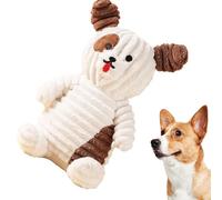 Jouets de chien grincement en peluche, jouets pour chiens hanches en peluche - Toys de nettoyage des dents de chien | Outil de jeu de chiots pour les biseurs agressifs, le dispositif de formation inte