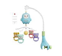 Jouets de cloche de lit musical, plibas de berceau portable, mobile suspendu pour bébé, fonction sonore apaisante, conception de fiançailles de jeu, 40x25x48cm pour pèlerinage de chevet de pépinière