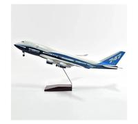 Jouets de Combat International Airlines Modèle B747 Avion 1/150 47 Cm W Lampe Et Roue Avion en Résine Moulée sous Pression Avion en métal(Size:with Light)
