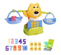Jouets De Comptage D’ Éducatifs, Jeu Mathématique D’ D’Ours Amusant | Jeu D’Apprentissage Créatif avec 12 Canards Ours Dessin Animé pour, Jouet D’ Éducatif pour Math