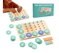 Jouets de comptage des nombres, enseignement à domicile éducatif, matériel pédagogique en ddition et soustraction jeux de mathématiques, école maternelle élémentaire préscolaire à la maison