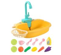 Jouets de comptoir pour tout-petits, Jouets de comptoir | Jouets de robinet de cuisine pour tout-petits,Jouets pour enfants à eau courante, système de cycle d'eau automatique, jouets sensibles à la