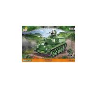 Jouets de construction - Char de combat M41A3 Walker Bulldog de la guerre du Vietnam - 625 pièces -